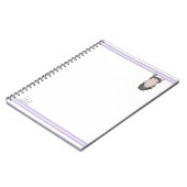 Carnet Amateur de chevaux drôle, museau de supervision fa (Côté gauche)