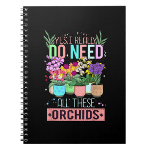 Carnet Amateur d'orchidées drôle