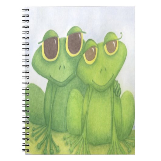 Carnet Amateurs adorables de grenouilles (Devant)