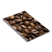 Carnet Amateurs de café haricots Arrière - plan Brown (Côté Droit)