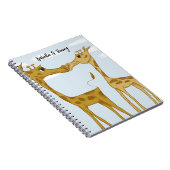 Carnet Amateurs de girafe adorables (Côté Droit)