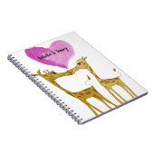 Carnet Amateurs de girafe adorables (Côté Droit)