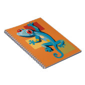 Carnet Amateurs de reptiles Gecko Bleu (Côté Droit)