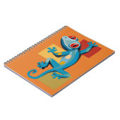 Carnet Amateurs de reptiles Gecko Bleu (Côté gauche)