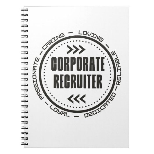 Carnet Amazing Corporate Recruiter (Devant)