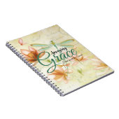 Carnet Amazing Grace Fleurs et libellule   (Côté Droit)