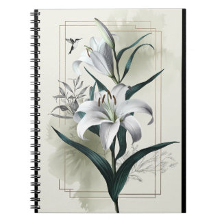 Carnet Amazon Lily Art - Style or & Scandi