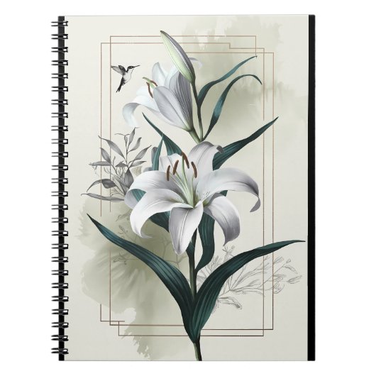 Carnet Amazon Lily Art - Style or & Scandi (Devant)