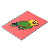 Carnet Amazone Jaune-dirigée (Côté gauche)