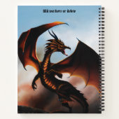 Carnet Amber Dragon Imaginaire (Dos)