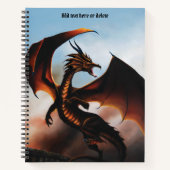 Carnet Amber Dragon Imaginaire (Devant)