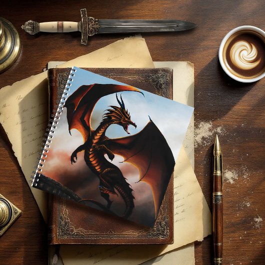 Carnet Amber Dragon Imaginaire