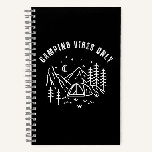 Carnet Ambiance Camping Uniquement (Recto)