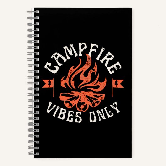 Carnet Ambiance de feu de camp uniquement (Recto)