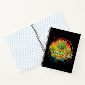 Carnet Ambiance d'été drôle à l'ananas (Intérieur)