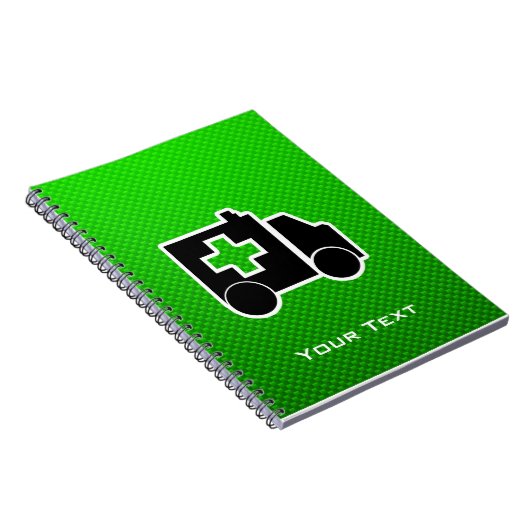 Carnet Ambulance ; Vert (Côté Droit)