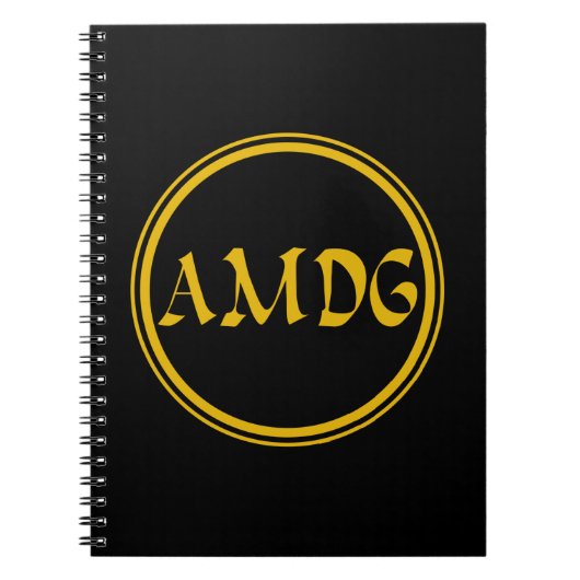 CARNET AMDG (Devant)