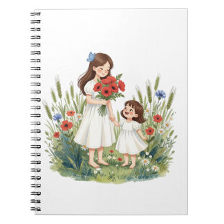 Carnet Âme de Fleur Sauvage – Filles et Fleurs Sauvages