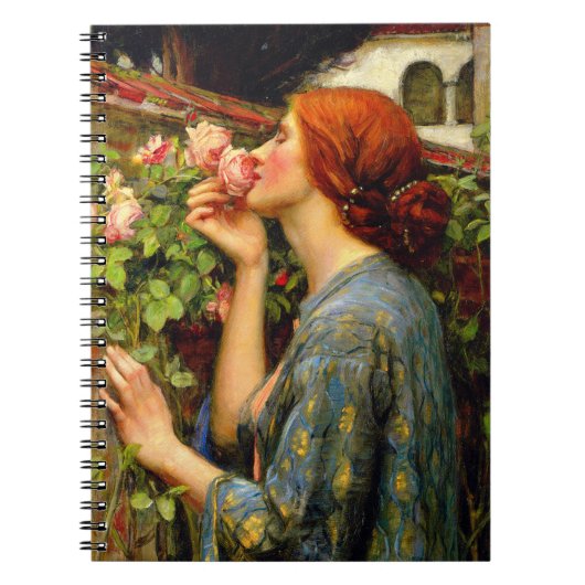 Carnet Âme de la rose John William Waterhouse (Devant)
