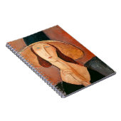 Carnet Amedeo Modigliani - Jeanne Hebuterne en grand Casq (Côté Droit)