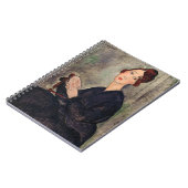 Carnet Amedeo Modigliani - Portrait de Dedie Hayden (Côté gauche)