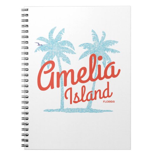 Carnet Amelia Island Florida Beach Coral Surf (Devant)
