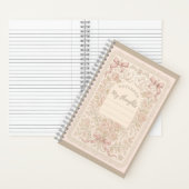 Carnet Amelia Notebook - Floral spiral notebook (À l'intérieur)