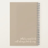 Carnet Amelia Notebook - Floral spiral notebook (Verso)