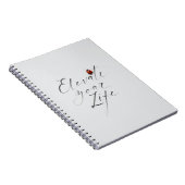 Carnet Améliorez votre vie (Côté Droit)