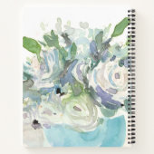 Carnet Aménagement de printemps - Bouquet d'aquarelle (Dos)
