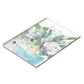 Carnet Aménagement de printemps - Bouquet d'aquarelle (Côté gauche)