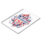 Carnet America’s 250th anniversary (Côté gauche)