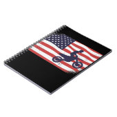 Carnet American flag (Côté gauche)