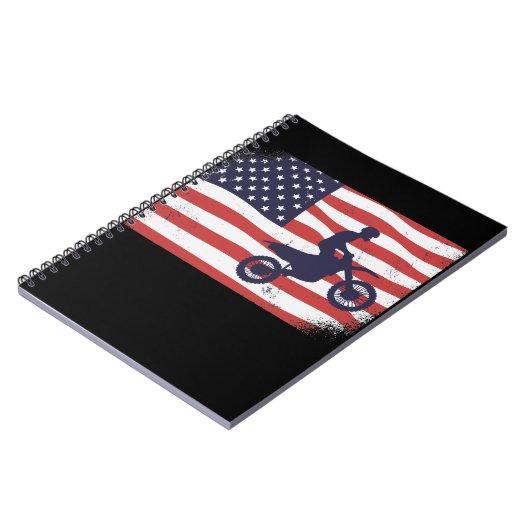 Carnet American flag (Côté gauche)