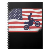 Carnet American flag (Devant)