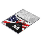 Carnet American Flag Graduation Class of 2018 Guest Book (Côté gauche)
