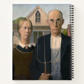 Carnet American Gothic : Vie rurale pauvre paysan (Dos)