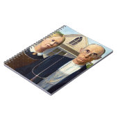 Carnet American gothique classique peinture Grant Wood (Côté gauche)