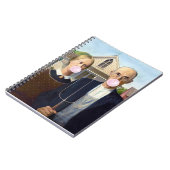 Carnet American gothique Grant Wood (Côté gauche)