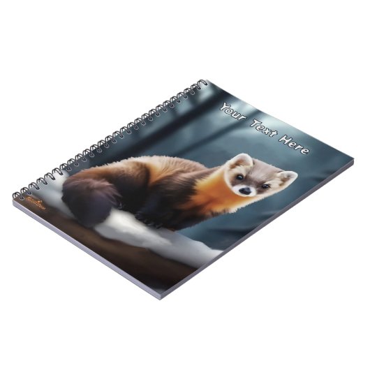 Carnet American Pine Marten (Côté gauche)