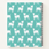 Carnet American Staffordshire Pit taureau Chien Chien Chi (Dos)