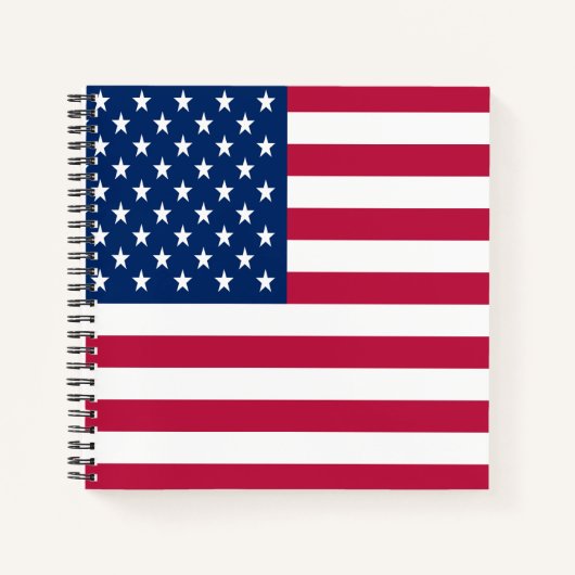 Carnet American USA Flag Pride Design-76353 (Devant)