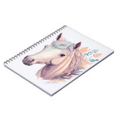 Carnet American white horse 2 (Côté gauche)