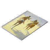 Carnet Amérindien par Remington (Côté gauche)