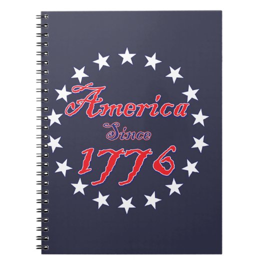 Carnet Amérique depuis 1776 (Devant)
