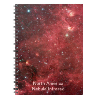 Carnet Amérique du Nord Nebula Infrarouge