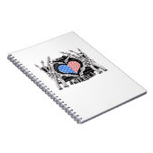 Carnet Amérique Mains de squelette (Côté Droit)