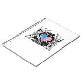 Carnet Amérique Mains de squelette (Côté gauche)