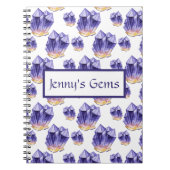 Carnet Amethyst Gemstone (Devant)