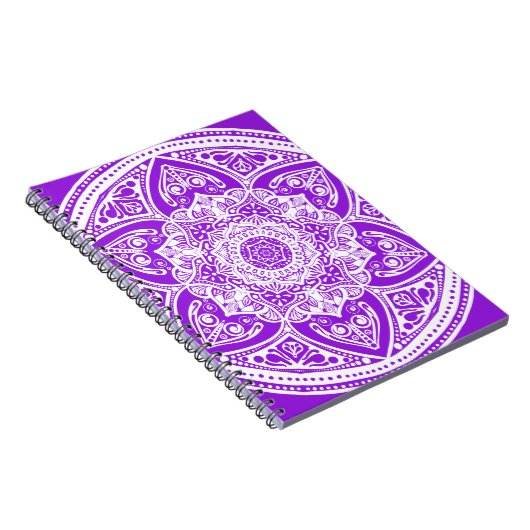 Carnet Amethyst Mandala (Côté Droit)